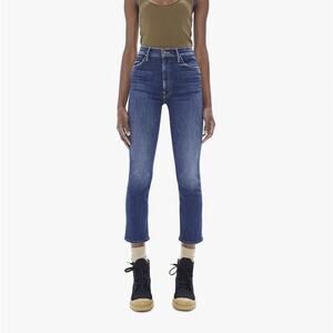Mother NEW The Rascal Swooner High Rise Ankle Jeans in Don't Mind Me 24